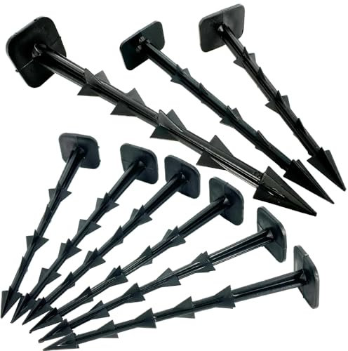 200 Stück Erdanker Länge: ca. 14,5 cm harten BödenErdanker Bodenanker Erdnägel für Gartenvlies Unkrautvlies Maulwurfnetz Allzweckplane