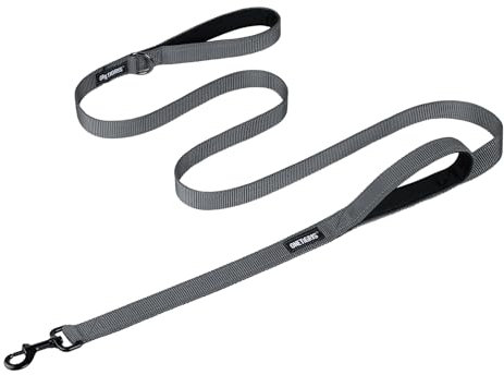 OneTigris doppel-Hundeleine mit reflektierenden Streifen M(182cm)