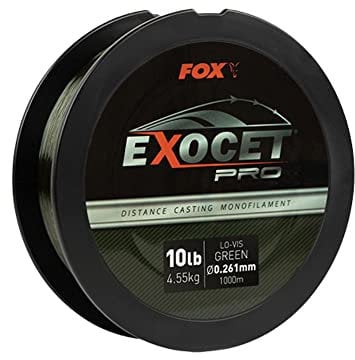 FOX Exocet Pro Monofilamento Line 1000m: 4,5 kg