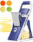 Mandoline de Cuisine Manuelle Safety Slicer, Julienne, Cubes, Fcoupe Patate Frite carotte, Tomate