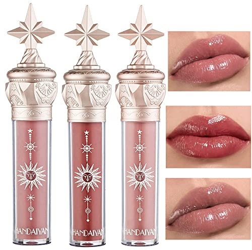 Tinted Lip Balm - Mirror Gloss Lip Stain/Lip Plumper Gloss/Moisturizin Nude Lipstick Liquid Lipsticks (Oat-Semi-Sheer, 708)