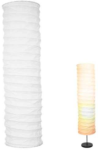 Gatuida Lampenschirme Lampenschirm Papier-e Lichtstil Stehlampen-Tischabdeckung Fass-Kronleuchter-Schutz Für Zuhause Hotel Nachttisch Wand-Stehlampe Pendelleuchtenschirm