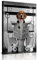 LPFNSF Poster moderne et intéressant pour salle de bain, motif animaux de toilettes, éléphant, bœuf, éléphant, sans cadre (style 9,60 x 90 cm)