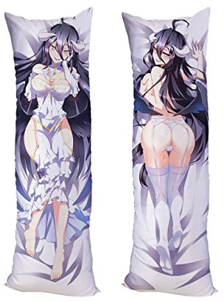 GUTRYIY Overlord Albedo Kissenbezug, Pfirsichhaut, 150 x 50 cm, Shalltear Bloodfall-Kissenbezug