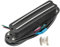 Musiclily Pro ST-DPMA Alnico 5 Rail Blade Micro Humbucker Format Simple Bobinage Pickup 9,2K pour Guitare électrique Style Strat, Corps Noir Rail Chromé
