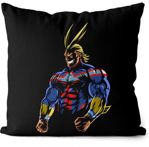 style3 Forever All Might Kissen mit Füllung 40cm Baumwolle Superhero Japan Academia Manga