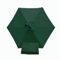 200cm 250cm 270cm 300cm Toldo de Repuesto para Sombrilla Tela para Sombrilla de Jardin 6 Varillas Cubierta de Repuesto para Sombrilla de Patio Trasero, Piscina(Color:Dark green,Size:300cm/10FT)