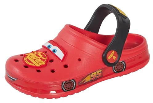 Disney Boys Cars Clogs Red/Yellow 9 UK Child