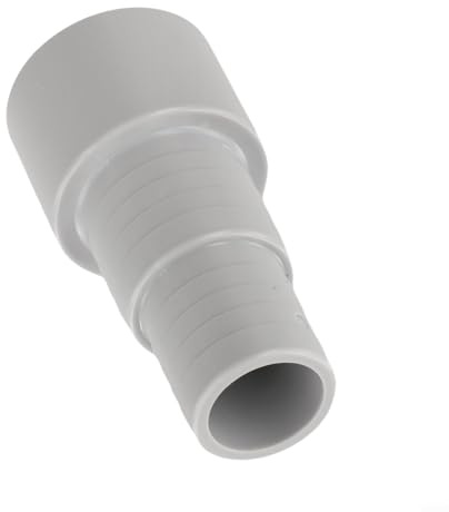 Yhenlovtt Pool Hose Adaptor, Ø50 mm Connector for Ø32/Ø38 mm Hoses, ABS Plastic, Compact 100 mm Length, Compatible with 800 W Pool Pumps(1PC)