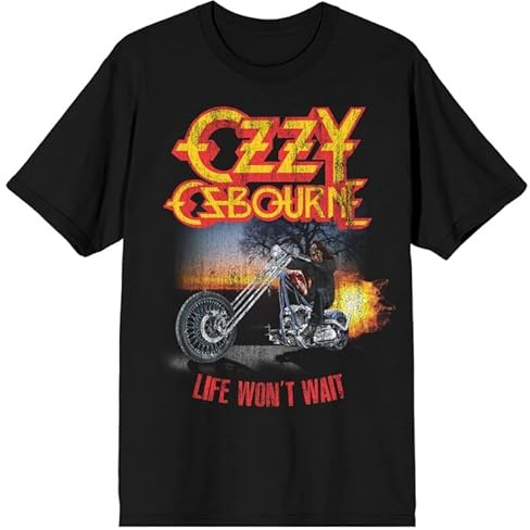 Ozzy Osbourne Life Wont Wait Männer T-Shirt schwarz