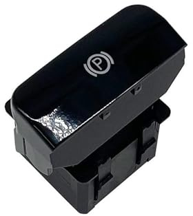 Interruttore Comando Freno Mano Per Peugeot 3008 5008 Per C4 II Per Picasso Per Grand DS4 470706 470703 Interruttore Freno Stazionamento A Mano Elettronico(Gloss Black)