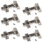 6 x SO-TECH® Topfband Topfbänder T45 Eckanschlag mit Dämpfer + Kreuzplatte Scharnier Scharniere Topfscharniere (Einzeln und als 6er, 10er, 20er oder 30er Set erhältlich!)