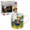Mug Céramique Team | 200 ml | Sam Le Pompier | Enfants Tasse dans Boîte Cadeau