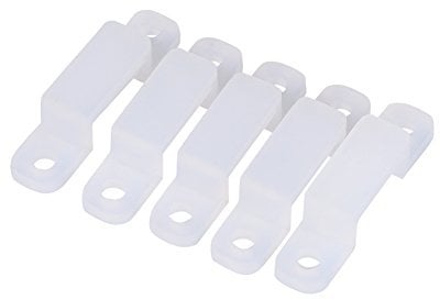 100 Stück LED Light Strip Anschluss Silicon Fastener Clip Befestigung 3528 5050 1210 RGB LED Streifen 12mm