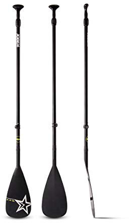 Jobe Fiberglas Schwarz 3 pc Paddel Sup, One Size