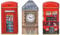 New English Teas Heritage Selection Triple Tea Tins 28 Teabag Gift Pack Big Ben, 15.5 x 11.5 x 5.5 cm approx.