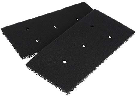 2 Stück Schaumfilter Filter für Wärmetauscher 230x115mm kompatibel mit Whirlpool 481010716911 Indesit C00379889 in Trockner