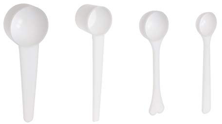 ONLYKXY 1/3/5/10 g Cucharas medidoras de café proteína leche en polvo cucharas cuchara herramientas de cocina