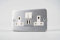 WK Electrical - Metal Clad Series for Workshop, Garage etc (2G Socket with Dual USB)