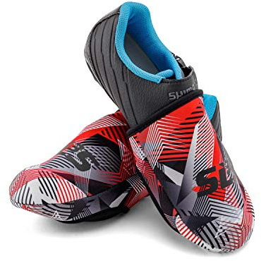 SLS3 Neopren Überschuhe Fahrrad | Zehenwärmer Radsport | Wasserdicht Winddicht | Neopren Zehenschutz Rennradschuhe