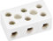 Morsettiere in ceramica a 3 vie connettori in ceramica porcellana ad alta temperatura 47x27.5x19.5mm per cavo elettrico