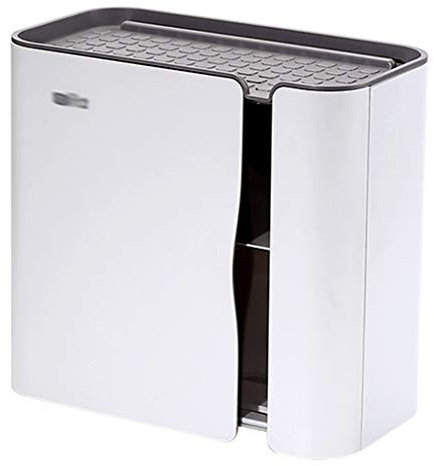 Porte-Papier Hygiénique Double Boîte De Rangement Murale Boîte À Mouchoirs en Papier Rouleau Créatif Perforé Boîte À Papier Toilette Porte-Serviette Papier Toilette