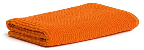 Möve Elements Strandtuch 80 x 180 cm aus 100% Baumwolle, orange