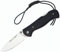 Miguel Nieto Navaja Centauro 09-G10, con hoja en acero inoxidable Böhler N695 de 8 cm. y empuñadura en G10 negro, con separadores de fibra rojos, Hueco con cordón fiador incluido