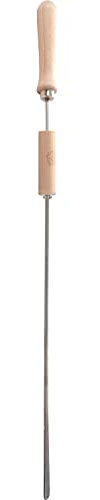 EDUPLAY 110462 Stockbrot Spieß 70 cm, Edelstahl/Natur