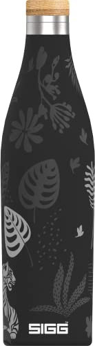 SIGG Meridian Sumatra Tiger (0,5 L) Botella térmica, botella de acero inoxidable, botella hermética para bebidas frías y calientes, cooperación con One Tree Planted