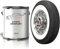 Xtremeauto 1 x 250 White Wall Tyre & Mud Flap Paint Classic Car Van Truck Hot Rod Whitewall