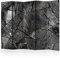 murando Akusticher Raumteiler Betonoptik Foto Paravent 225x172 cm beidseitig auf Vlies-Leinwand Bedruckt Akustikschaum Trennwand Spanische Wand Sichtschutz Home Office Beton geometrisch f-B-0166-z-c