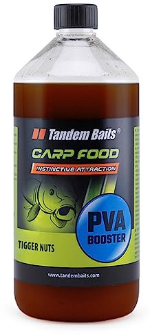 Tandem Baits Karpfen Futter Angelfutter Attraktor Carp Food PVA Booster 1000 ml Tigernuss