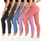 Natural Feelings Buttercloud Leggings mit hoher Taille für Damen, ultraweich, Stretch, schmale Yoga-Leggings, Schwarz, Dunkelgrau, Blau, Lavendel, Hellrosa, XX-Large