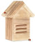 Relaxdays Marienkäferhaus, Holz, Marienkäferhotel Garten, zum Aufhängen, Insektenhotel für Marienkäfer, Natur/braun, 23 x 17 x 12 cm