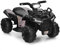 RELAX4LIFE Macchina Elettrica per Bambini 6V 4Ah, Quad Elettrico con 1 Posto, Ruote Larghe e Resistente,Musica, Clacson,Luci,2 km/h, 18-36 Mesi