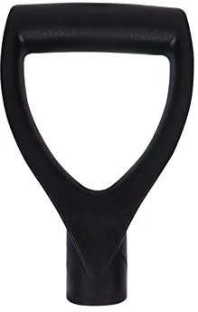 D Shaped Spade Handle,Plastic Garden Shovel Handle Replacement Grip Shovel Handle,34mm Inner Diameter Spade Fork Shovel Garden Accessories Black