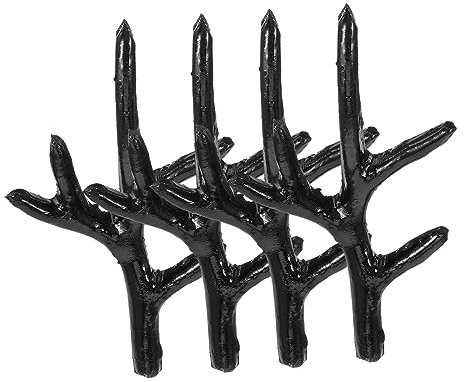 Amosfun 2paare Kunststoff Hirschgeweihe Künstliche Geweih-Requisiten Stirnband-Accessoires Für DIY-Dekoration Weihnachts Und Partymotivierungen