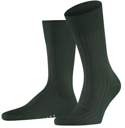 FALKE Herren Shadow Socken Baumwolle atmungsaktiv | Zweifarbeneffekt durch Rippstruktur