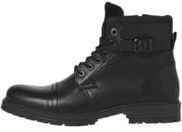 JACK & JONES Jfwdexter - Stivale In Pelle Stivaletti stringatiUomo