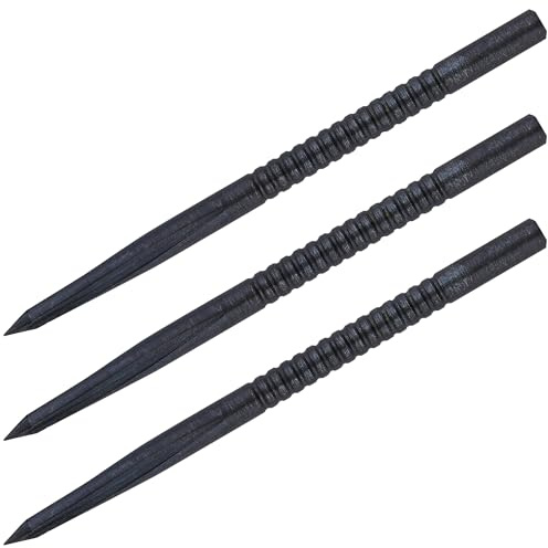 Unicorn Replacement Volute Steel Tip Dart Points | Available Lengths 36mm, 39mm or 42mm | Black, Nickel or Gold Finish | 3 Points