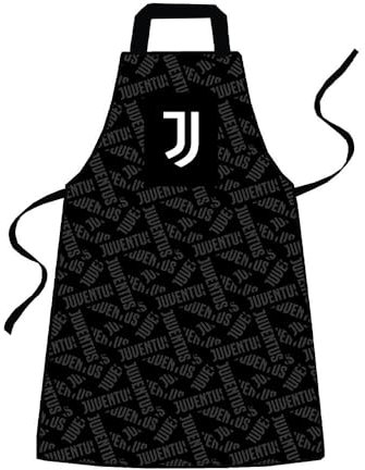 HERMET Juventus Latzschürze, Schwarz , Una Taglia unica