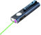 TrustFire Mini X3 Wiederaufladbare EDC Taschenlampe mit weißem Licht, Flutlicht, UV und grünem Strahl, 1050 Lumen Taschenlampe LED Aufladbar, 4 Lichtquellen Tragbar Flache Taschenlampen (dunkelblau)