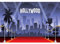 Ttincceer Hollywood Roter Teppich Hintergrund 2.7x1.8m Film Nacht Thema Auszeichnungen Zeremonie Hintergrund Stadtarchitektur Sternennacht Spotlight Fotografie Hintergrund Studio Foto Requisiten