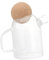 CIYODO Jarra de Vidrio Grueso de 500 Ml con Tapa de Corcho para Uso Doméstico Jarra para Jugo Tetera