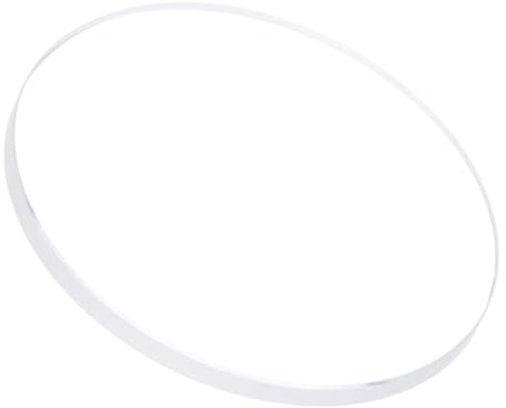 CoCud Lentille en Cristal de Verre de Montre, 38mm Diamètre 1,5mm Épais, Remplacement de Verre de Montre Minéral Ultra-Transparent Rond Plat - (Pour Réparations Bricolage d'Horloger)