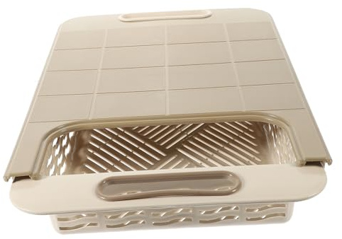 OKUMEYR Tabla de Cortar Multifunción Retráctil de Plástico PP para Cocina | Extensible y Ahorra Espacio, para Carne y Verduras, Color Beige, Uso en Cocina y Camping Color Aleatorio