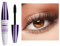 Mascara télescopique violet 5D pour les yeux,Imperméable à l'eau,Longue durée,Effet bouclé,Mascara anti,clump,Effet faux cils,Utilisation pour cosplay (Tuyau blanc - Noir)
