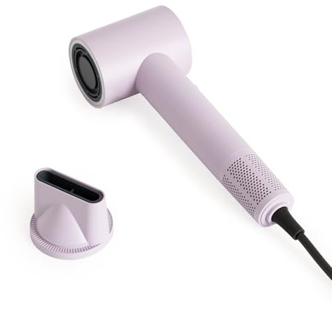 CREATE/ION STYLER/Sèche-cheveux ionique lavande/Technologie Frizz-Free, 2 températures, fonction air froid, 2 vitesses, technologie ions négatifs, 1800W