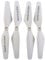 Z3-kompatibles ferngesteuertes Quadrocopter-Propeller-Set, 4-teiliger Luftschrauben-Ersatz Kompatibel mit Z3-Quadrotor-Drohne